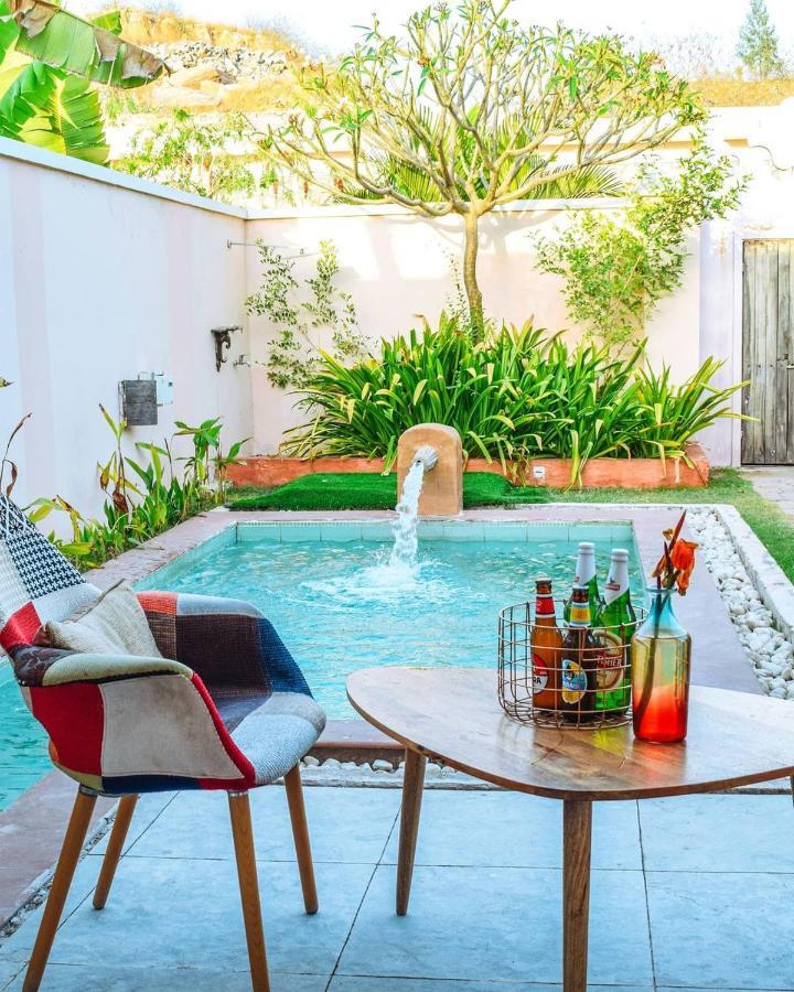 Parijat Private Pool Villa 1, 2 And 3 Bhk Udaipur Eksteriør bilde