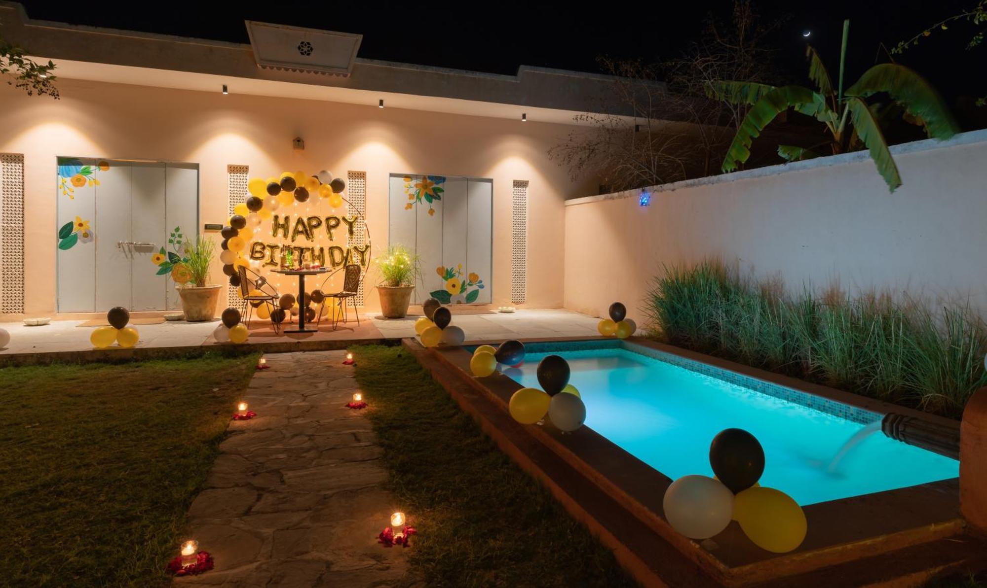 Parijat Private Pool Villa 1, 2 And 3 Bhk Udaipur Eksteriør bilde